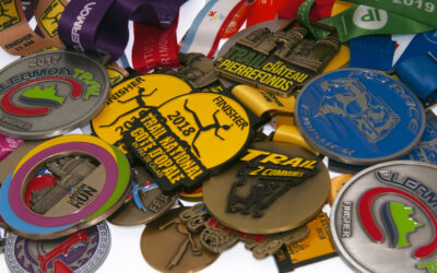 La médaille finisher sur les courses